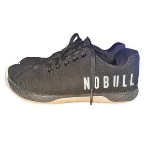NOBULL Outwork Trainers Women's Size 7 Black Sneakers Shoes Athletic Low Top